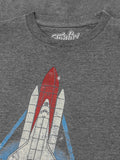 NASA Space Shuttle T-Shirt - Gray by Tee Luv