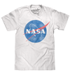 Distressed NASA Logo T-Shirt - White