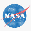 Distressed NASA Logo T-Shirt - White by Tee Luv