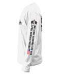 NASA Shuttle Long Sleeve T-Shirt - White by Tee Luv