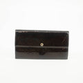 Louis Vuitton Vernis Patent Leather Purple Sarah Long Wallet #3693 by Bolt Boutique