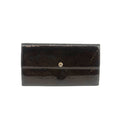 Louis Vuitton Vernis Patent Leather Purple Sarah Long Wallet #3693 by Bolt Boutique