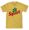 Squirt Grapefruit Soda Logo T-Shirt - Banana Yellow