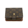 Louis Vuitton Monogram Canvas Brown Compact Wallet #3699