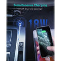 AUKEY 36W LED Car Charger CC-Y18S Dual USB-C/USB-A by DailySale
