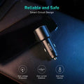 AUKEY 36W LED Car Charger CC-Y18S Dual USB-C/USB-A by DailySale