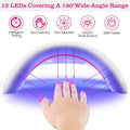 36W UV LED Lamp Nail Gel Dryer 12 LED Sensor Gel Curing Machine by DailySale