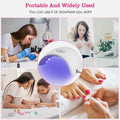 36W UV LED Lamp Nail Gel Dryer 12 LED Sensor Gel Curing Machine by DailySale