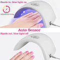 36W UV LED Lamp Nail Gel Dryer 12 LED Sensor Gel Curing Machine by DailySale