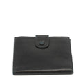 Chanel Black Lambskin Coco Mark Compact Wallet #3701 by Bolt Boutique