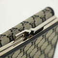 Celine Macadam Grey Canvas Compact Wallet #3705 by Bolt Boutique