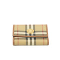 Burberry Nova Check PVC Compact Trifold Wallet #3706 by Bolt Boutique