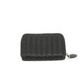 Bottega Veneta Intrecciato Black Zip Coin Pouch #3708 by Bolt Boutique