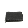 Bottega Veneta Intrecciato Black Zip Coin Pouch #3708 by Bolt Boutique