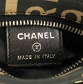 Chanel Canvas Logo Blue Zip Pouch #3710 by Bolt Boutique