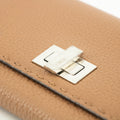 Fendi Brown FF Zucca Leather Long Wallet #3717 by Bolt Boutique