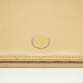 Chanel Beige Leather Long Bifold Wallet #3719 by Bolt Boutique