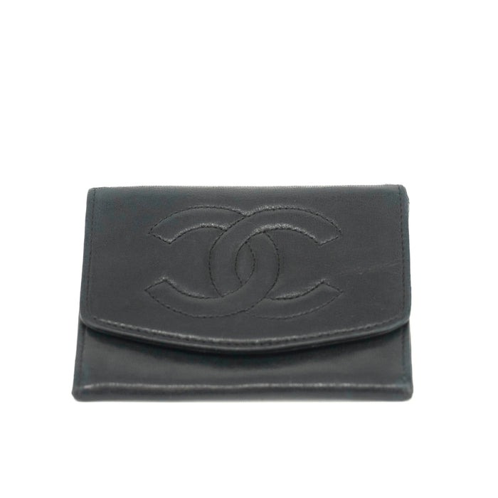 Chanel Lambskin Black Compact Case #3721 by Bolt Boutique