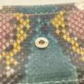 Gucci Multicolor Snake Pattern Bamboo Long Wallet #3726 by Bolt Boutique