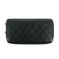 Chanel Cambon CC Black Zip Around Wallet 14 Series #3731 by Bolt Boutique