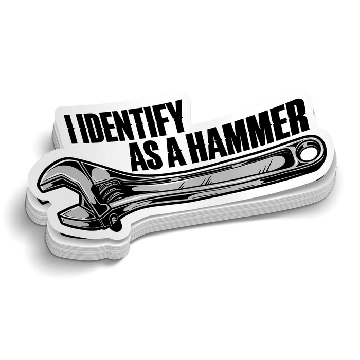 Hammer - Hard Hat Decal by Armed American Supply