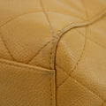Chanel Beige Caviar Skin CC Quilted Matelasse Shoulder Bag #3761 by Bolt Boutique