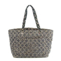 Chanel Cambon Line Tweed Quilted Black Linge CC Shoulder Bag #3769 by Bolt Boutique