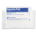 First Aid Only SmartCompliance Trauma Pad, Sterile, 5 x 9