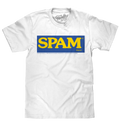 SPAM Logo T-Shirt - White by Tee Luv