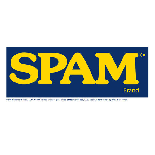 SPAM Logo T-Shirt - White by Tee Luv