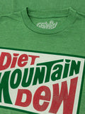 Diet Mountain Dew T-Shirt - Kelly Green by Tee Luv