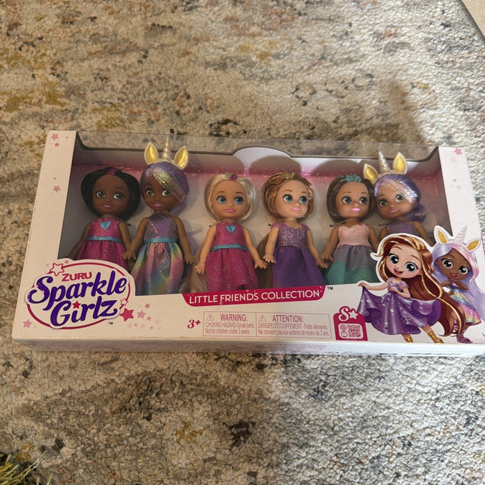 ZURU Sparkle Girlz Little Friends Collection, 6 Dolls by Price Is Right Miami