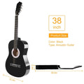 38" Acoustic Beginners Guitar with Guitar Bag Strap Tuner Extra String by DailySale