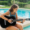 38" Acoustic Beginners Guitar with Guitar Bag Strap Tuner Extra String