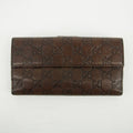 Gucci Guccissima Brown Long Wallet #3812 by Bolt Boutique