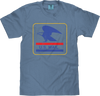 Tee Luv x Comfort Colors USPS U.S. Mail Eagle T-Shirt - Blue Jean