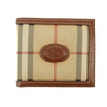 Burberry Brown Check Leather Bifold Wallet #3815 by Bolt Boutique