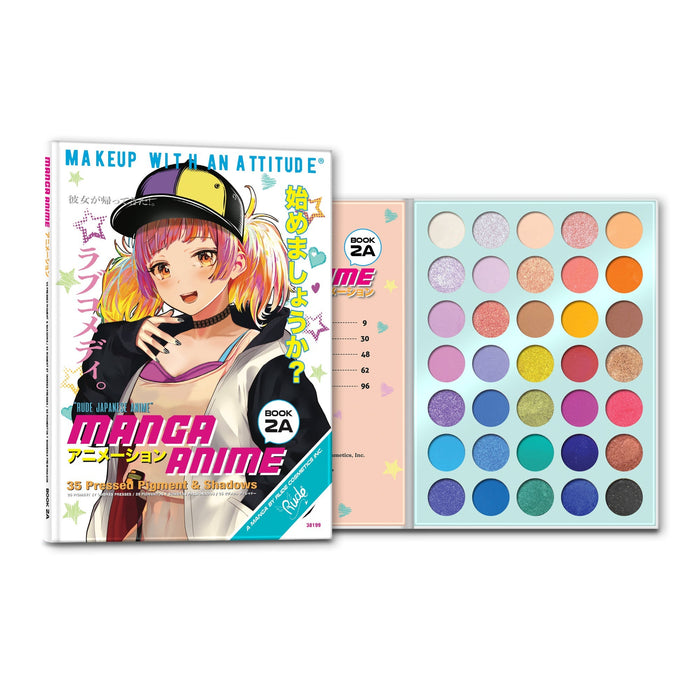 RUDE Manga Anime 35 Pressed Pigment & Shadows Book 2A by Avera Group