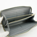 Celine Grey Leather Zippy Long Wallet #3821 by Bolt Boutique