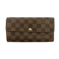 Louis Vuitton Damier Ebene Sarah Long Wallet #3822 by Bolt Boutique