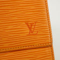Louis Vuitton Orange Epi Leather Elise Wallet #3825 by Bolt Boutique