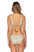 Becca by Rebecca Virtue Anna Scoop Neck Bralette Bikini Top, Size Small by Vanessa Jane