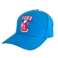 ICEE Polar Bear Hat - Cerulean Blue by Tee Luv