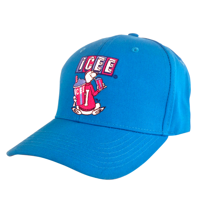 ICEE Polar Bear Hat - Cerulean Blue by Tee Luv