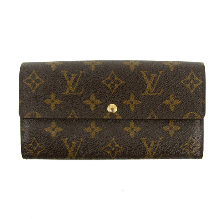 Louis Vuitton Monogram Canvas Sarah Long Wallet #3828 by Bolt Boutique