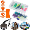 383-Piece: Fishing Lures Tackle Box by DailySale