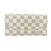 Louis Vuitton Damier Azur Emilie Long Wallet #3830