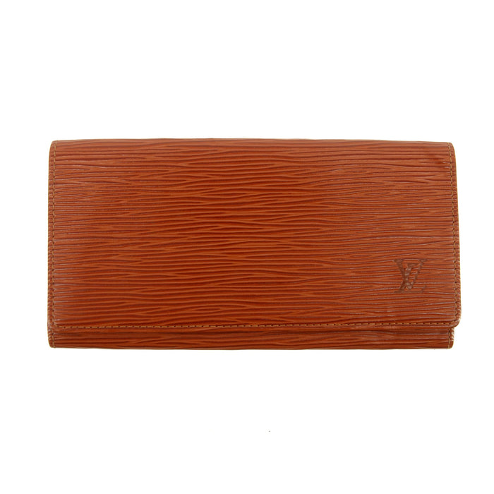 Lous Vuitton Brown Epi Leather Long Wallet #3833 by Bolt Boutique