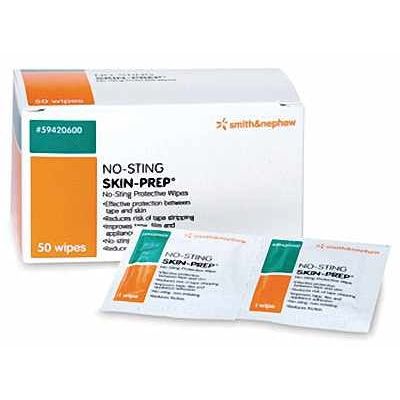 No Sting Skin-Prep Wipe 50 Ct by Pasteur Pharmacy