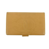 Chanel Caviar Skin Beige Long Bifold Wallet #3837
